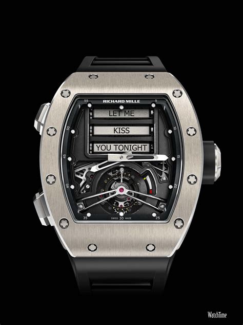 richard mille let me kiss you tonight|Richard Mille RM 69 Erotic Tourbillon .